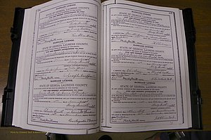 Laurens Co, GA, Marriages Book K, 1886 - 1896, P 406-407.JPG