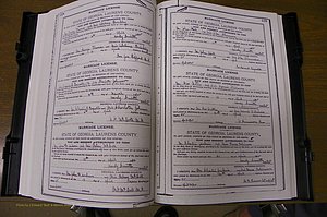 Laurens Co, GA, Marriages Book K, 1886 - 1896, P 418-419.JPG