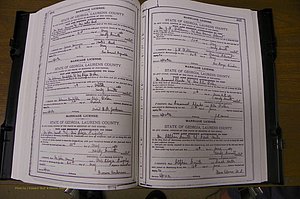 Laurens Co, GA, Marriages Book K, 1886 - 1896, P 464-465.JPG