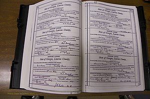 Laurens Co, GA, Marriages Book N, 1905 - 1915, White, P 020-021.JPG