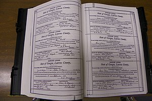 Laurens Co, GA, Marriages Book N, 1905 - 1915, White, P 030-031.JPG