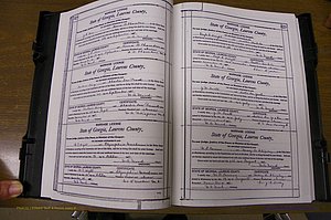 Laurens Co, GA, Marriages Book N, 1905 - 1915, White, P 328-329.JPG