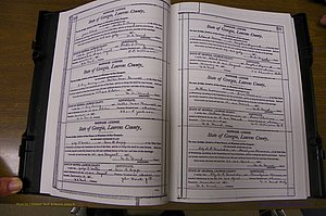 Laurens Co, GA, Marriages Book N, 1905 - 1915, White, P 330-331.JPG