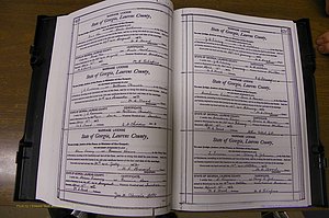 Laurens Co, GA, Marriages Book N, 1905 - 1915, White, P 428-429.JPG
