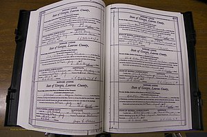 Laurens Co, GA, Marriages Book N, 1905 - 1915, White, P 468-469.JPG