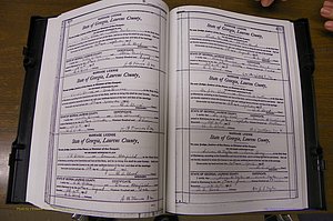 Laurens Co, GA, Marriages Book N, 1905 - 1915, White, P 470-471.JPG