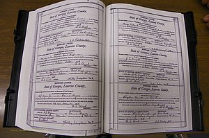 Laurens Co, GA, Marriages Book N, 1905 - 1915, White, P 474-475.JPG