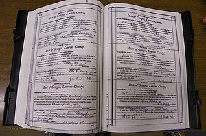 Laurens Co, GA, Marriages Book N, 1905 - 1915, White, P 476-477.JPG