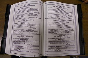 Laurens Co, GA, Marriages Book N, 1905 - 1915, White, P 512-513.JPG
