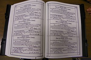 Laurens Co, GA, Marriages Book N, 1905 - 1915, White, P 532-533.JPG