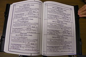 Laurens Co, GA, Marriages Book N, 1905 - 1915, White, P 566-567.JPG