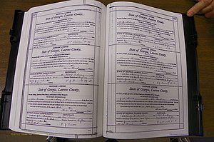 Laurens Co, GA, Marriages Book N, 1905 - 1915, White, P 568-569.JPG