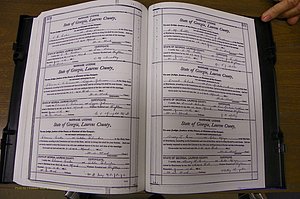 Laurens Co, GA, Marriages Book N, 1905 - 1915, White, P 570-571.JPG