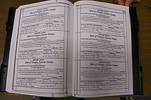 Laurens Co, GA, Marriages Book N, 1905 - 1915, White, P 580-581.JPG