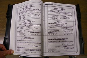 Laurens Co, GA, Marriages Book P, 1915 - 1924, White, P 008-009.JPG