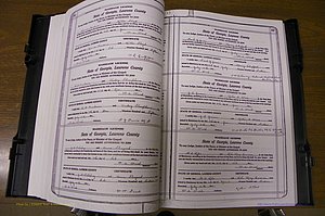 Laurens Co, GA, Marriages Book P, 1915 - 1924, White, P 052-053.JPG