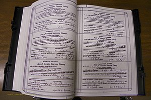 Laurens Co, GA, Marriages Book P, 1915 - 1924, White, P 086-087.JPG