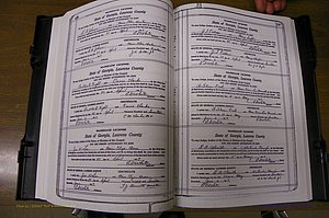 Laurens Co, GA, Marriages Book P, 1915 - 1924, White, P 128-129.JPG