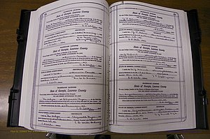 Laurens Co, GA, Marriages Book P, 1915 - 1924, White, P 154-155.JPG