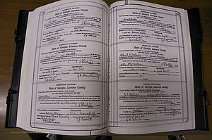 Laurens Co, GA, Marriages Book P, 1915 - 1924, White, P 182-183.JPG
