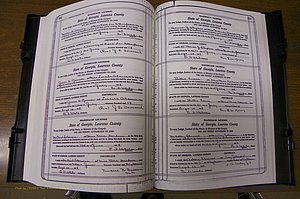 Laurens Co, GA, Marriages Book P, 1915 - 1924, White, P 212-213.JPG