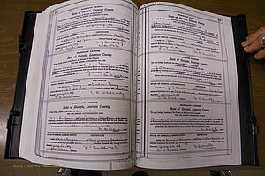 Laurens Co, GA, Marriages Book P, 1915 - 1924, White, P 236-237.JPG