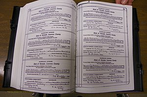 Laurens Co, GA, Marriages Book P, 1915 - 1924, White, P 242-243.JPG