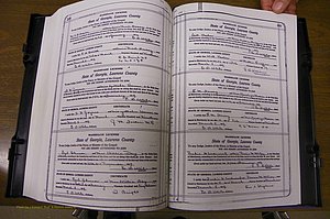 Laurens Co, GA, Marriages Book P, 1915 - 1924, White, P 248-249.JPG