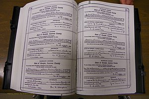 Laurens Co, GA, Marriages Book P, 1915 - 1924, White, P 250-251.JPG