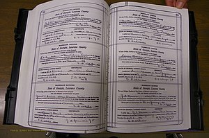 Laurens Co, GA, Marriages Book P, 1915 - 1924, White, P 252-253.JPG
