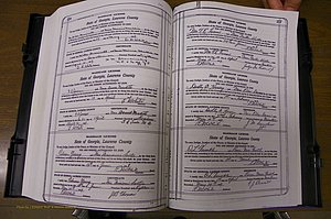 Laurens Co, GA, Marriages Book P, 1915 - 1924, White, P 256-257.JPG