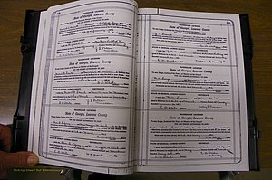 Laurens Co, GA, Marriages Book P, 1915 - 1924, White, P 328-329.JPG