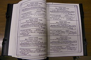 Laurens Co, GA, Marriages Book P, 1915 - 1924, White, P 372-373.JPG