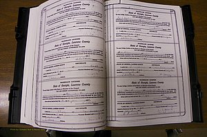 Laurens Co, GA, Marriages Book P, 1915 - 1924, White, P 406-407.JPG