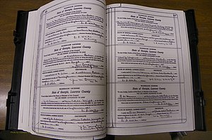 Laurens Co, GA, Marriages Book P, 1915 - 1924, White, P 426-427.JPG