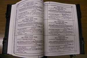Laurens Co, GA, Marriages Book P, 1915 - 1924, White, P 430-431.JPG