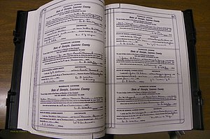 Laurens Co, GA, Marriages Book P, 1915 - 1924, White, P 432-433.JPG