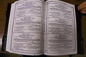 Laurens Co, GA, Marriages Book P, 1915 - 1924, White, P 564-565.JPG