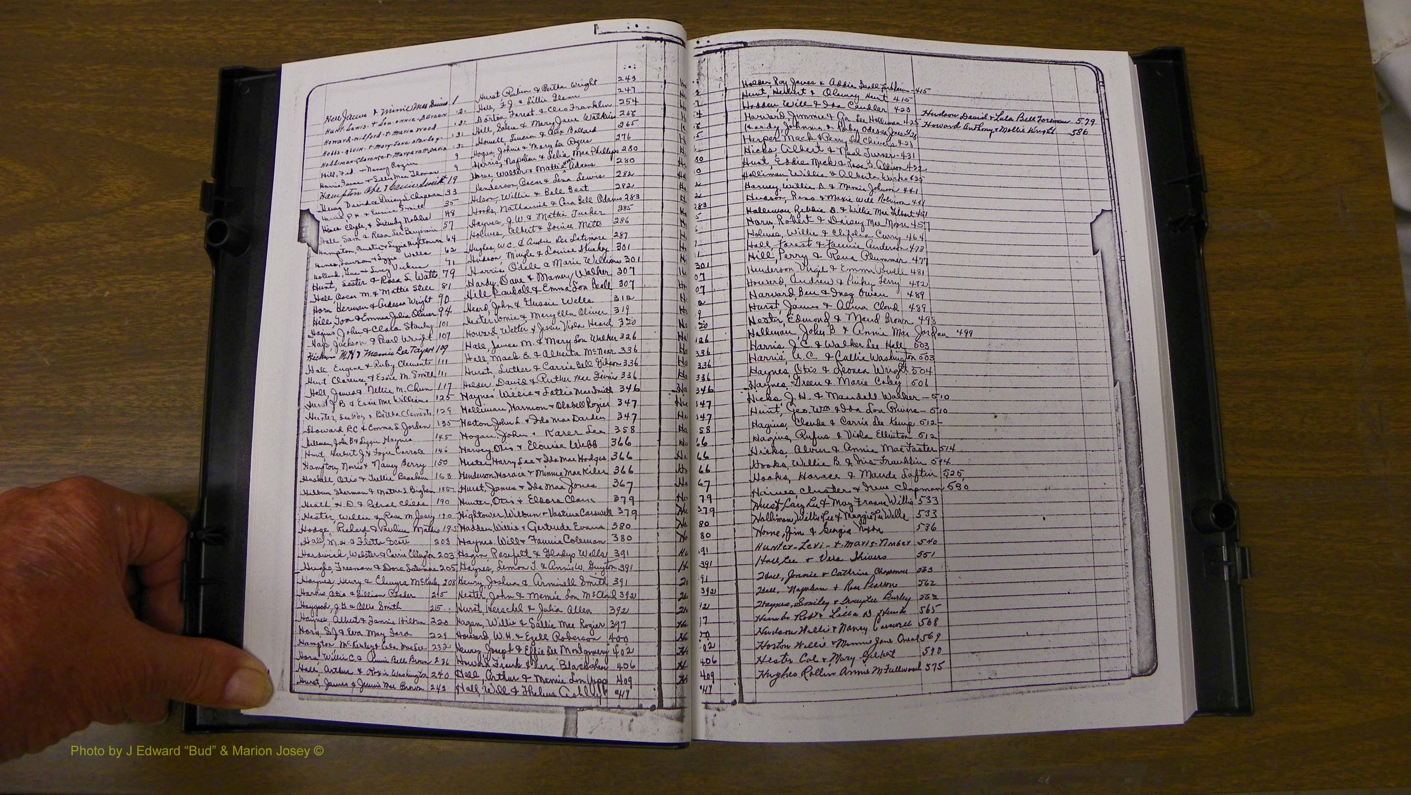 Laurens Co, GA, Marriages Book T, 1929 - 1938, Colored, Index H.JPG