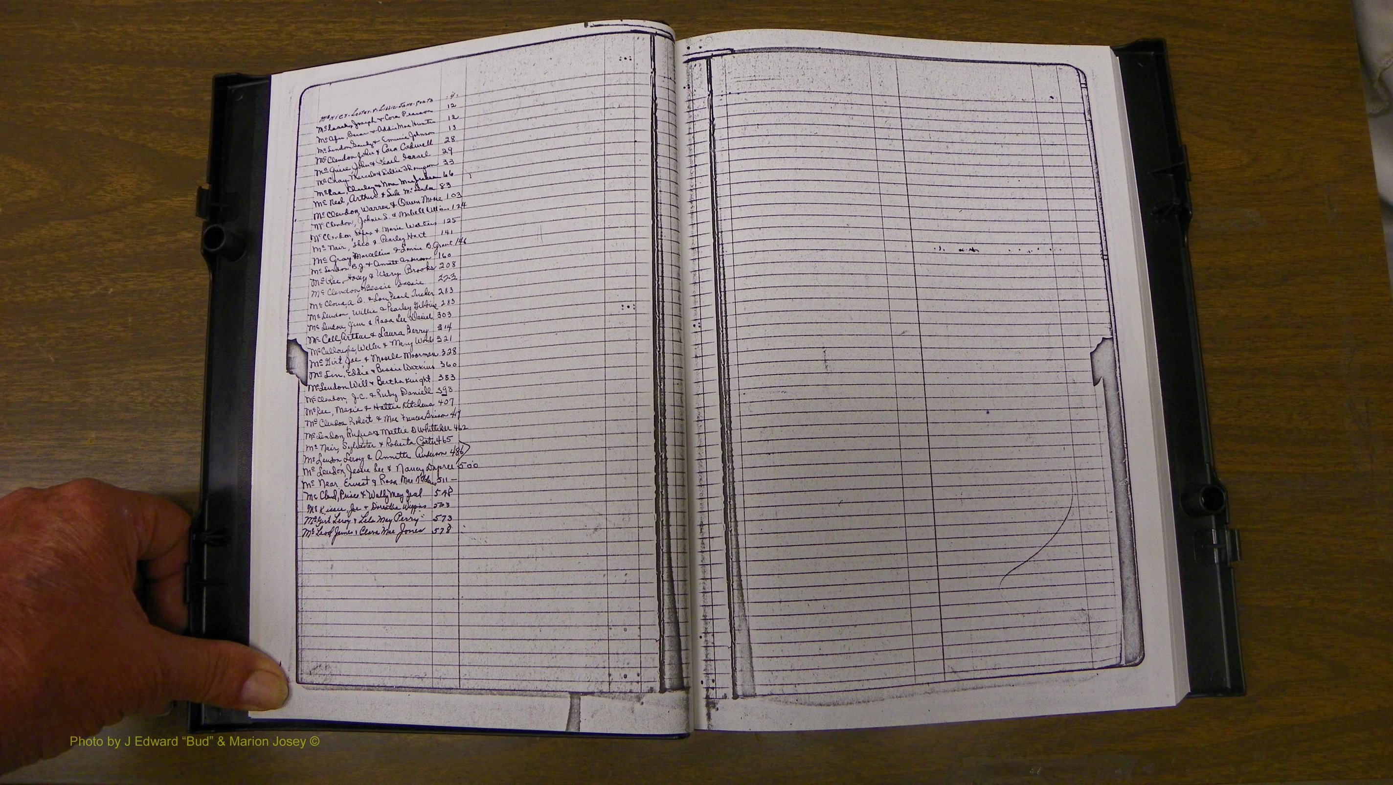 Laurens Co, GA, Marriages Book T, 1929 - 1938, Colored, Index Mc.JPG