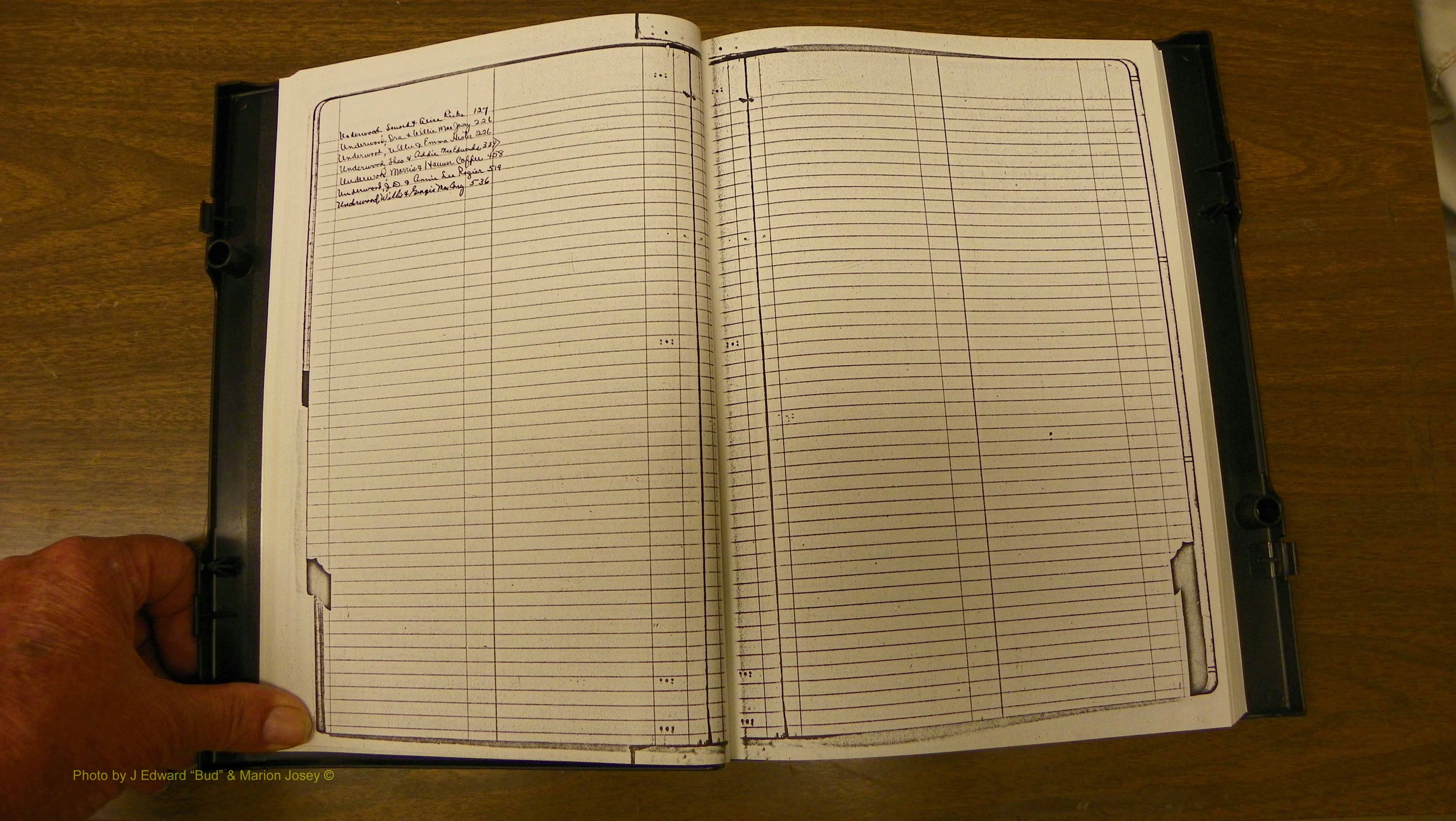Laurens Co, GA, Marriages Book T, 1929 - 1938, Colored, Index U.JPG