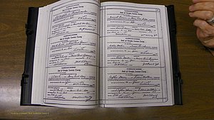 Laurens Co, GA, Marriages Book W, 1944 - 1955, White, P 018-019.JPG