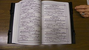 Laurens Co, GA, Marriages Book W, 1944 - 1955, White, P 126-127.JPG