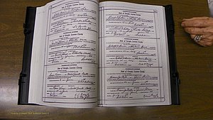 Laurens Co, GA, Marriages Book W, 1944 - 1955, White, P 130-131.JPG