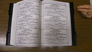 Laurens Co, GA, Marriages Book W, 1944 - 1955, White, P 174-175.JPG