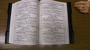 Laurens Co, GA, Marriages Book W, 1944 - 1955, White, P 186-187.JPG