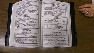 Laurens Co, GA, Marriages Book W, 1944 - 1955, White, P 188-189.JPG