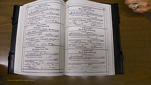 Laurens Co, GA, Marriages Book W, 1944 - 1955, White, P 196-197.JPG