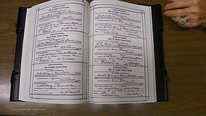 Laurens Co, GA, Marriages Book W, 1944 - 1955, White, P 210-211.JPG