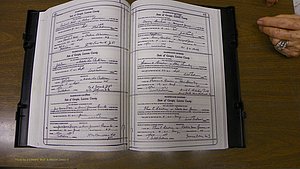 Laurens Co, GA, Marriages Book W, 1944 - 1955, White, P 212-213.JPG